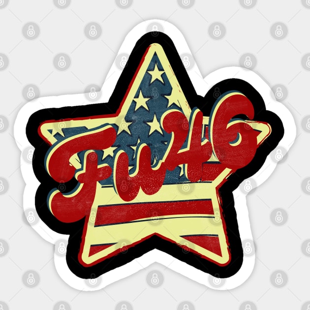 Fu 46.Fu Biden Sticker by FullOnNostalgia